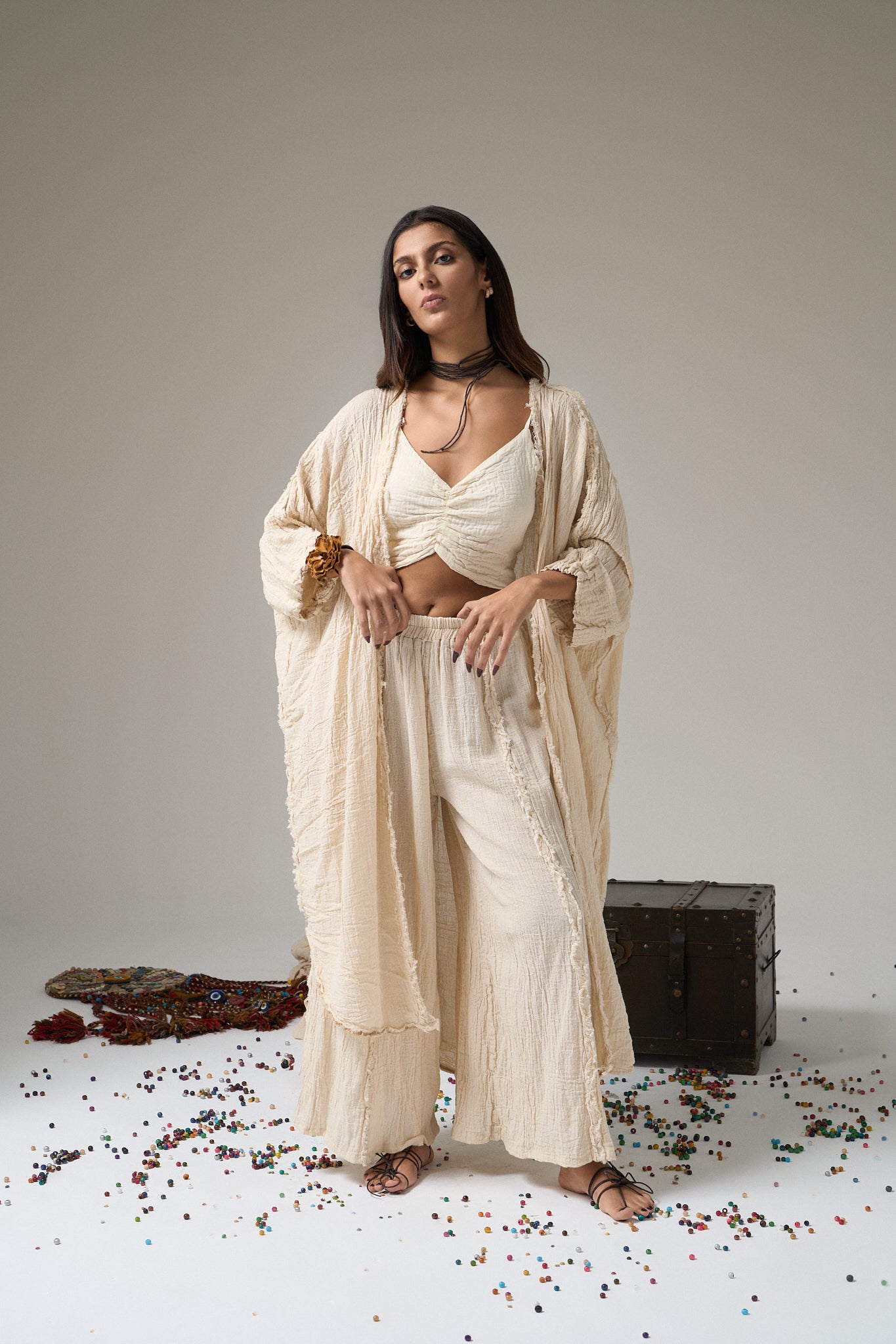 Oasis Boho Long Kaftan