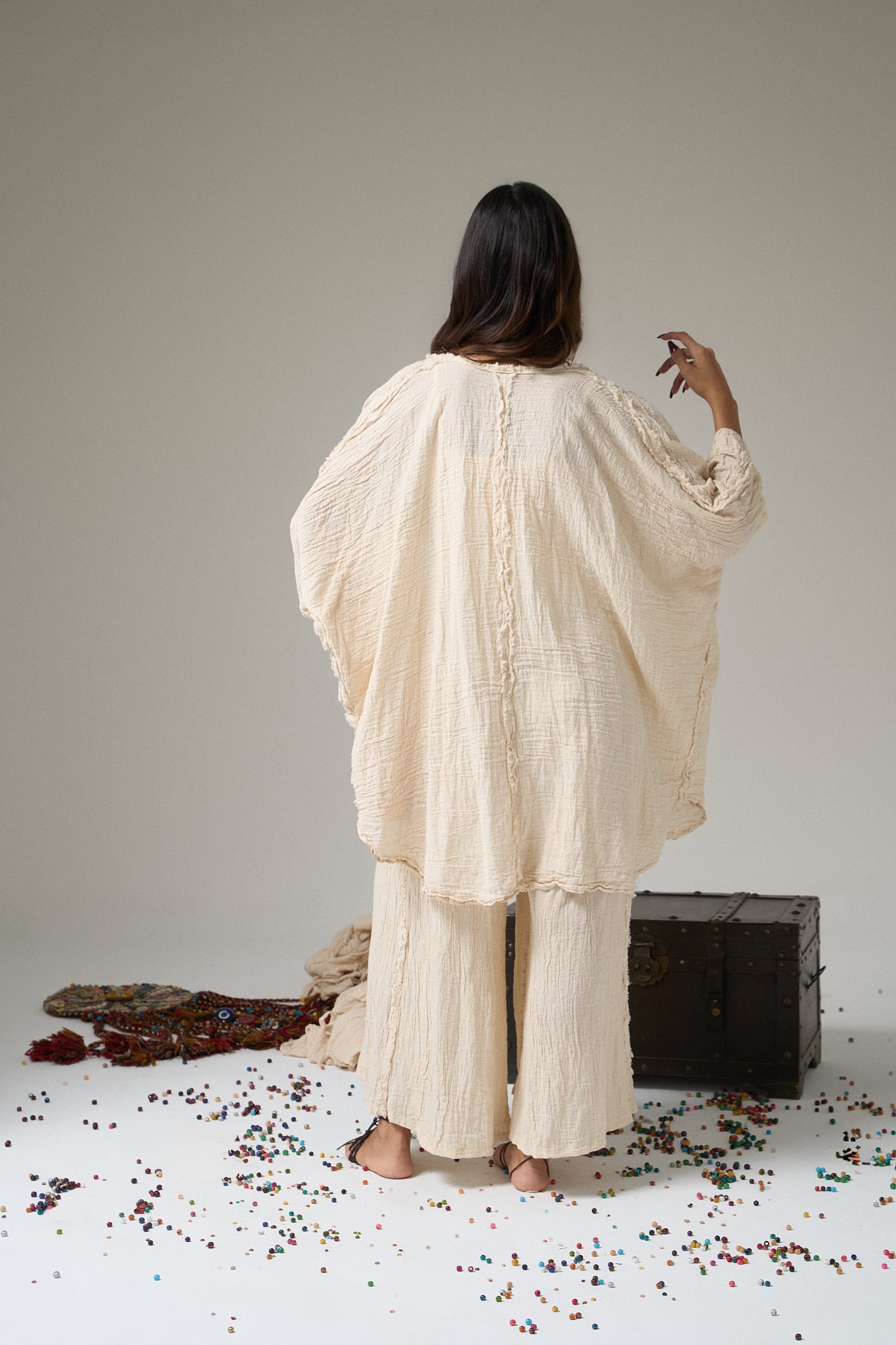 Oasis Boho Short Kaftan