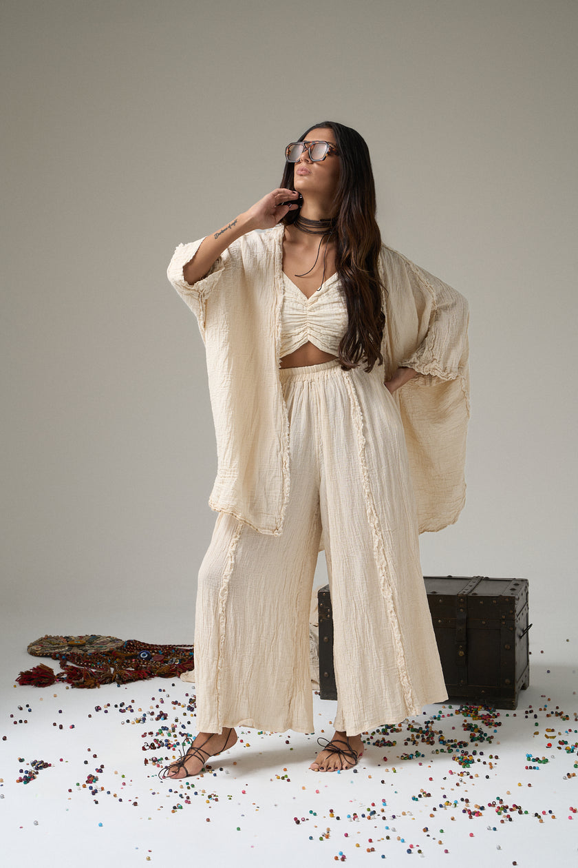 Oasis Boho Short Kaftan