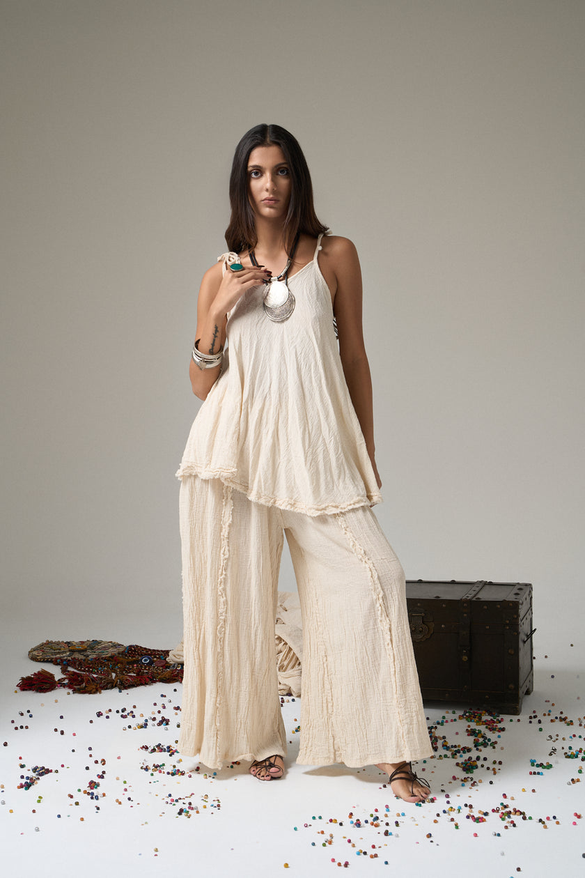 Oracle Flow Boho Strap Top