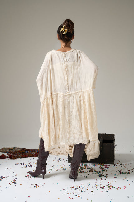 Anatolian Weave Boho Lined Maxi Dress