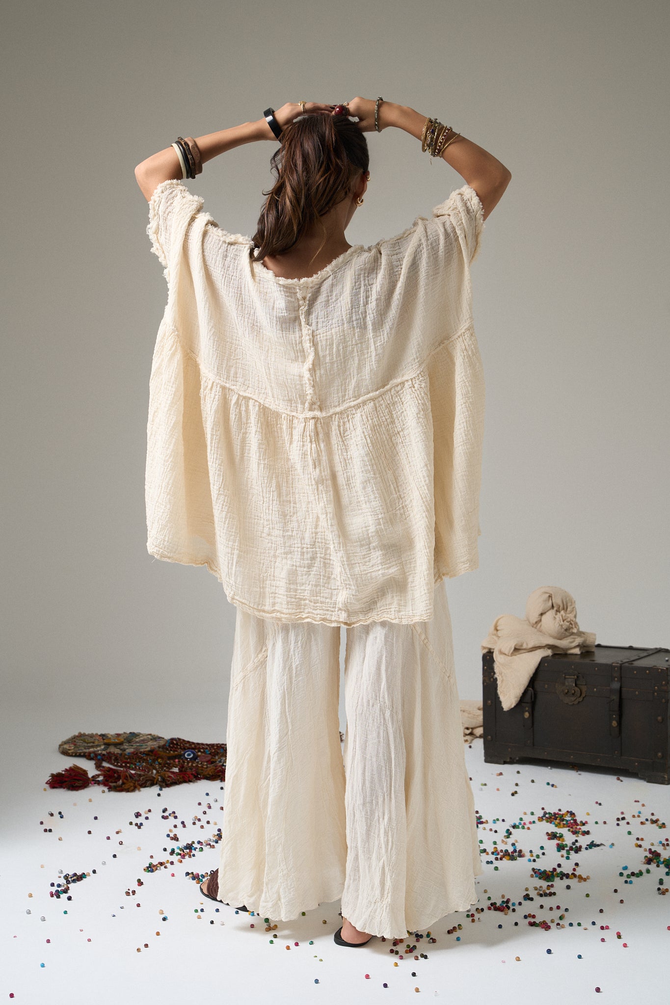 Anatolian Weave Boho Slouch Tunic